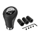 Universal 5 Speed Car Leather Shift Knob Manual Gear Stick Shift Shifter Le