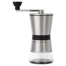 Manual Coffee Grinder Conical Ceramic Burr Portable Hand Crank Mill 304 Sta