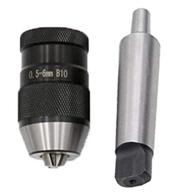 1 Set MT2 B10 Chuck Collet Chuck Self Tighten Keyless Drill Chuck for Drill