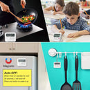 Kitchen Timer, 2 Pack Digital Countdown Timers with Loud Alarm, Mute Mode,