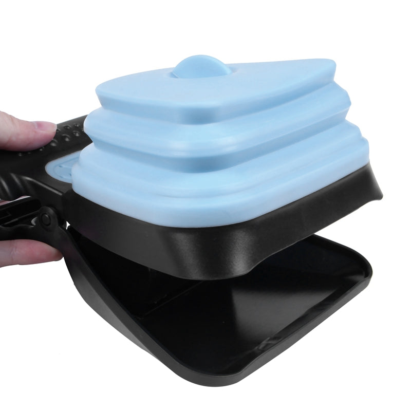 Travel Foldable Dog Pooper Scooper, Portable Large Dog Poop Scoop with WasteH8G8