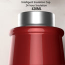 420ML Smart Mug Cup Press Screen Display Temperature Reminder Drinking Wate