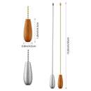4 Pieces Ceiling Fan Chain Pulls Wooden Pull Chain Extension Pull Chain for