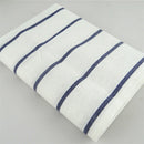 3Piece High Quality Blue White Plaid Striped Tea Towel Kitchen Towel Napkin