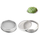 Set of 2 Stainless Steel Sprouting Jar Lid Kit for Superb Ventilation Fit foH5S5