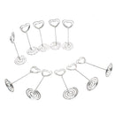 3.5 Inch Table Number Holder Set of 10 Place Card Holders Table Number Hold