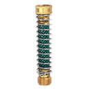 All Metal Body Garden Hose Splitter Brass Twin Shut Off Valve with 3/4 Inch