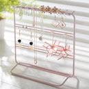Iron Art Pink Makeup Organizer Jewelry Box Creative Cosmetic Organizer Ring
