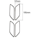 4Pcs Carbon Fiber Inner Car Door Handle Frame Trim Cover for Audi A3 8V 201