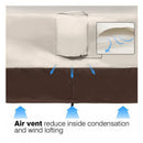 Waterproof Dust-Proof Patio Chair Covers Lounge Deep Seat Cover Heavy Duty