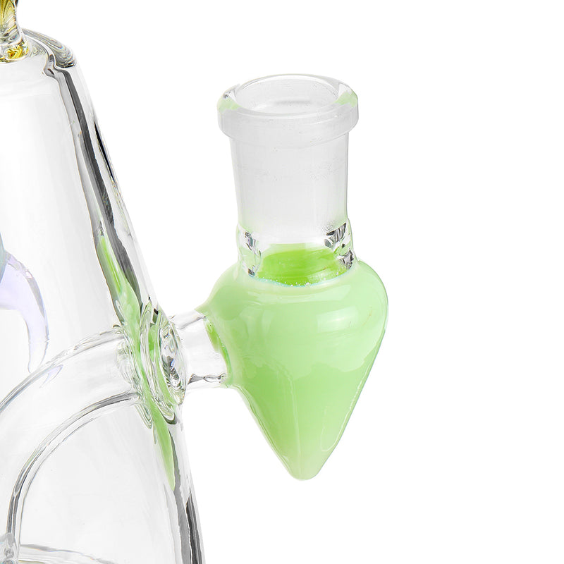 Cooling Coil Water Pipe Straw High Borosilicate Glass Shisha Bongs