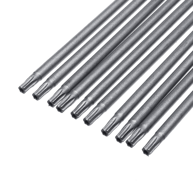 10pcs 150mm Torx Head Screwdriver Bit Hex Shank TT8-TT40 Power Drill Screwdriver Bits Set