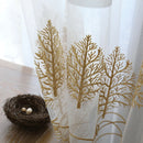 Selling White Embroidered Window Screen Leaves Window Screen Engineering Wi