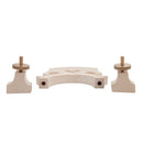 Bass Bridge 4/4 Standard Maple Bass Adjustable Bridge for Bass Accessories