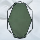 Coffee Trays Table Storage Plate for Makeup Perfume Black Tray with Leather