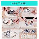 3 Pcs Dumpling Maker Dumpling Ravioli Mold Press Pie Mold Dough Stamp Cutte