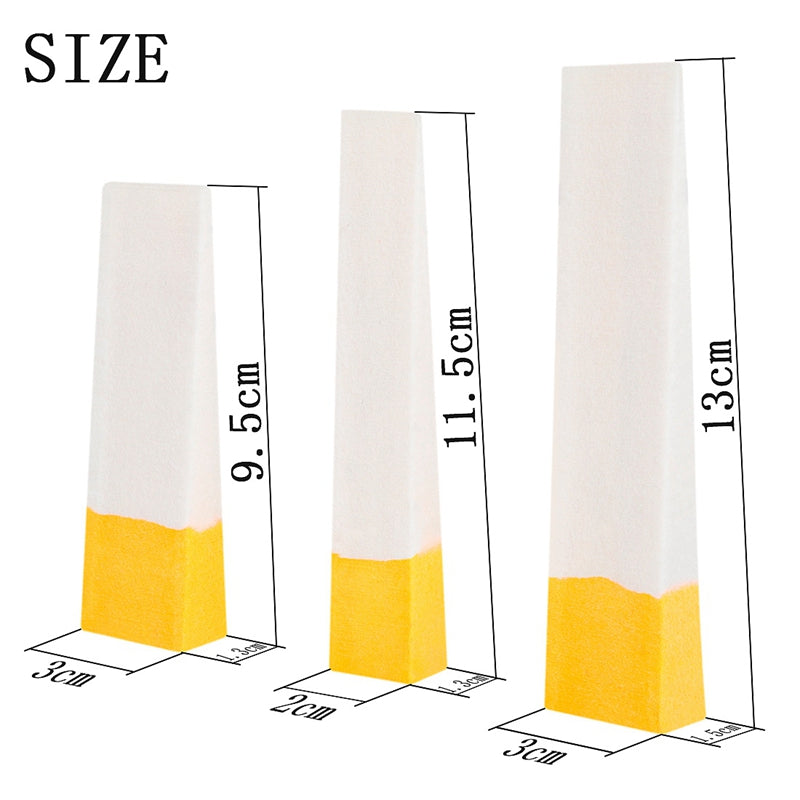 3Pcs 3 Size Piano Tuning Mutes Tuning Tools/ Soft and Hard Felt Mutes Fixin