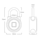 Smart Keyless Fingerprint Padlock Waterproof APP Control Lock Fingerprint U