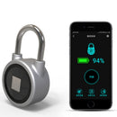 Smart Keyless Fingerprint Padlock Waterproof APP Control Lock Fingerprint U