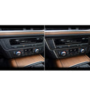 Carbon Fiber Interior Air Conditioning CD Panel for Audi A6 A7 12-18 Cup Ho