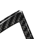 Carbon Fiber Interior Air Conditioning CD Panel for Audi A6 A7 12-18 Cup Ho