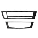 Carbon Fiber Interior Air Conditioning CD Panel for Audi A6 A7 12-18 Cup Ho