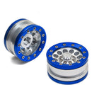 4Pcs Aluminum Alloy 1.9 Beadlock Wheels Rims for 1/10 RC Crawler Axial SCX1