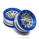 4Pcs Aluminum Alloy 1.9 Beadlock Wheels Rims for 1/10 RC Crawler Axial SCX1