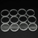 100Pcs 27mm Display Stands Easel for Coins Capsules Card Holders Challenge