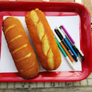 WAM PC-CB003 Lifelike French Bread Pencil Case Novelty Pen Bag Stationery School Office Supplies