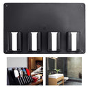 Wall-Mounted Barber Hair Clipper Storage Rack Salon Accessories Holder Stan