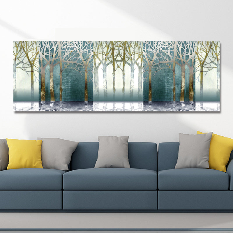 DYC 10665 Single Spray Oil Paintings Forest Silhouette Landscape For Home Decoration Paintings Wall Art