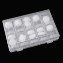 10Pcs Rat Year Commemorative Coins Roll Storage Box 27mm Reform Open Short