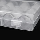 10Pcs Rat Year Commemorative Coins Roll Storage Box 27mm Reform Open Short