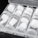 10Pcs Rat Year Commemorative Coins Roll Storage Box 27mm Reform Open Short