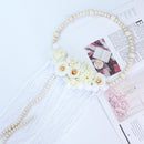 Nordic Style Wooden Beads Hair Ball Garland Tassel Wall Decoration Girl Hai