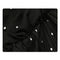 Round Neck Long Sleeve Solid Black Chiffon Dot Loose Big Size Dress Women FaV9W5