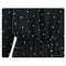 Round Neck Long Sleeve Solid Black Chiffon Dot Loose Big Size Dress Women FaV9W5