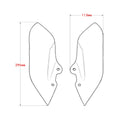 Motorcycle Headlight Side Fairing Cover Fairing Protector for Yamaha MT-10