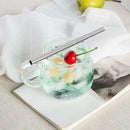 Telescopic Reusable Straws, Portable Stainless Steel Metal Drinking Straw C