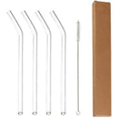 Glass Pipette Reusable Straws Are Healthy Reusable 4 Pieces with Cleaning B