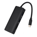 9 in 1 USB-C Type C HUB to 3.5mm Audio Mic 4K HDMI VGA RJ45 Lan Adapter USB