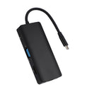 9 in 1 USB-C Type C HUB to 3.5mm Audio Mic 4K HDMI VGA RJ45 Lan Adapter USB