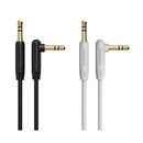 BOROFONE 3.5mm Male to Male 90 Degree Right Angle Audio AUX Data Cable For iPhone X 8Plus Oneplus 6T 7 Pro