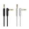 BOROFONE 3.5mm Male to Male 90 Degree Right Angle Audio AUX Data Cable For iPhone X 8Plus Oneplus 6T 7 Pro