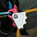 XINDA 15KN Aluminum Alloy Safety Rock Climbing Tree Carving Climbing Rope Grab Protecta Accessory