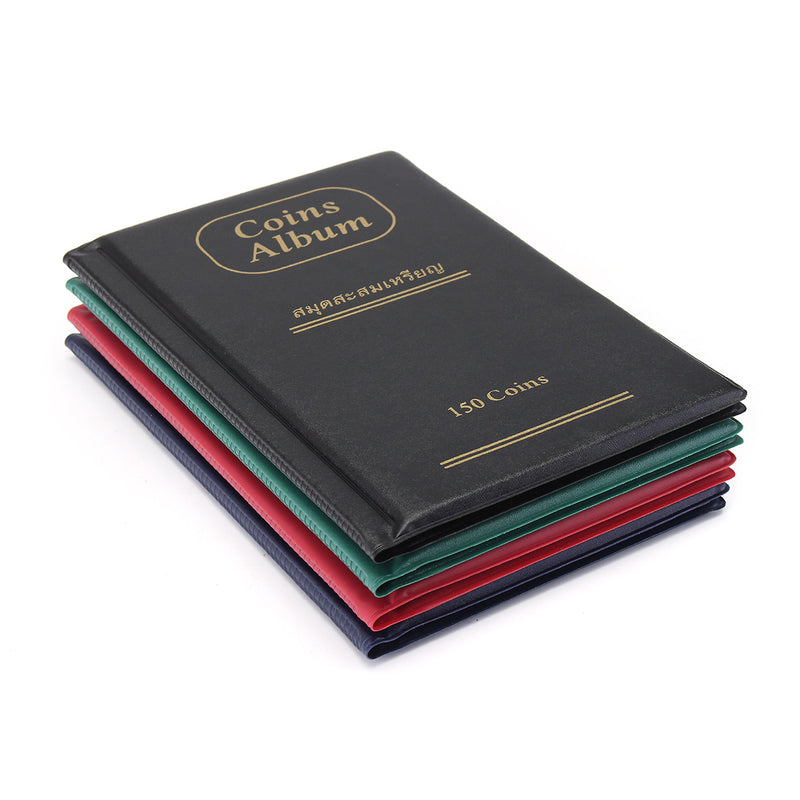 150 Pockets Coin Holder Collection Book DIY Album For Collector Gifts Storage Supplies