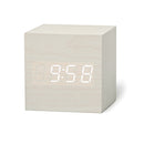 Bakeey LED Digital Retro Glow Alarm Clock Voice Control Snooze Function Desktop Clock For Smart Home