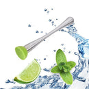 Honana Stainless Steel Masher Stir Bar Bartenders Tools Cocktail Sticks Wine Making Tools