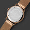 TOMORO TMR1019 Unique Design Men Wrist Watch Stainless Steel Strap Calendar Quartz Watch